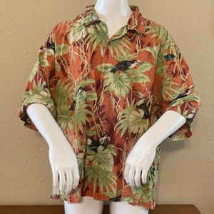 Pusser’s 100% silk SS shirt, size XL
